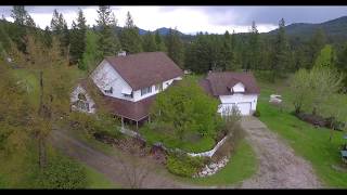 Aerial Drone video of 2059 Dry Creek Rd Chewelah WA 99109 [upl. by Landre]