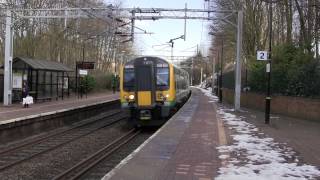 London Midland trains passing Smethwick Rolfe Street [upl. by Aicillyhp]