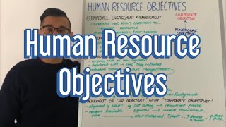 Human Resource Objectives [upl. by Ahsasal147]