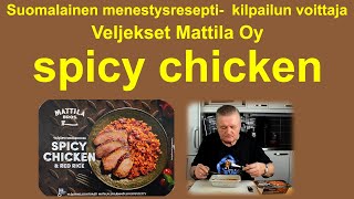 Makutestissä Mattila bros spicy chicken [upl. by Suivatna]