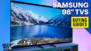 Samsung 98quot TVs – Buying Guides from Best Buy [upl. by Lalise]