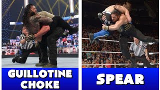 Roman Reigns Most Destructive Moves in WWE [upl. by Petrie]