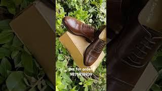 Goodyear welted leather sole formal shoes [upl. by Laris]