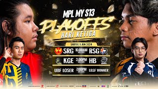 BM MPL MY Musim 13 PLAYOFFS Hari Ketiga [upl. by Kaitlyn]