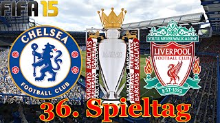 FIFA 15  FC Liverpool gegen FC Chelsea London 36 Spieltag ◄LIV 68► [upl. by Ativahs803]