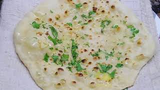 Garlic Naan recipe By Food Mood no oven [upl. by Masera]