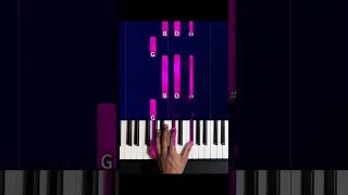 Learn how to play this song with this easy tutorial 😱 pianosoinapp pianotutorial je te laisserai [upl. by Landri]