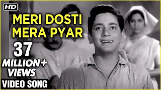 Meri Dosti Mera Pyar Video Song  Dosti  Mohammad Rafi Hit Songs  Laxmikant Pyarelal [upl. by Alanna]