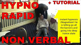 Hypnosis Induction RARE Non verbal Hypnosis Esdaile State Rapid induction amp TUTORIALS [upl. by Bekelja]