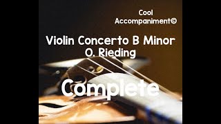 Violin Concerto B minor Op 35 O Rieding Complete Piano Accompaniment Ридинг Аккомпанемент Acompaña [upl. by Yesima]