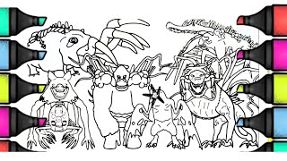 Zoochisis New Coloring Pages How to Color ALL Bosses and Monsters from Zoochisis [upl. by Sedgewake]