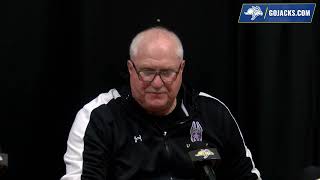 UAlbany Football Postgame Press Conference 12152023 [upl. by Llaccm]