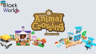 Lego Animal Crossing Compilation of All 2024 Wave 2 Sets [upl. by Merras781]