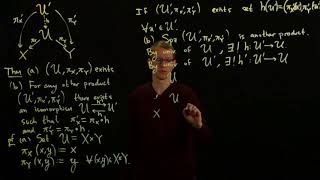 Analysis II Lecture 01 Part 3 existence and uniqueness of products [upl. by Glynnis]