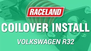 How To Install Raceland VW MK4 R32 Coilovers [upl. by Talanta364]