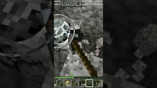 Found block of diorite in Minecraftsubscribe viralvideo gaming supportme [upl. by Ameehsat583]