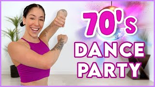 70s DANCE WORKOUT  Dance To Songs From The 70s [upl. by Lalat]