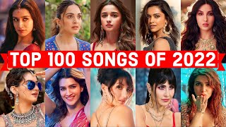 Top 100 HindiBollywood Songs of 2022 Year End Chart 2022  Popular Bollywood Songs 2022 [upl. by Hands]