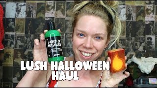 HALLOWEEN LUSH HAUL 2016 [upl. by Nomzed]