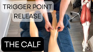 Trigger point release  The Calf [upl. by Asillam763]