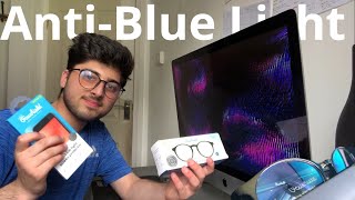 Protect your Eyes with AntiBlue Light Products  Ocushield Glasses and Screen Protector Review [upl. by Aserehtairam905]