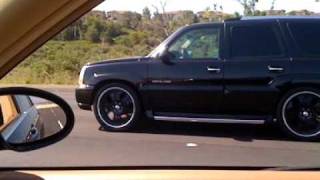 Cadillac Escalade on 24quot Roma IIs All Blacked out [upl. by Lucita959]