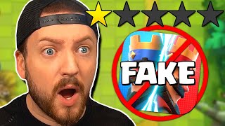 I Played the Worst Rated Clash Royale Ripoffs [upl. by Moberg]