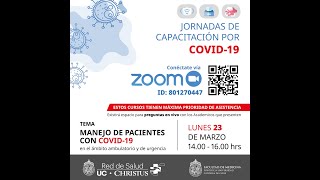 Primera Jornada manejo de pacientes Covid19 [upl. by Oninotna915]