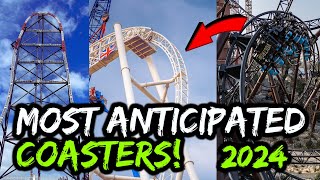 10 INSANE NEW Roller Coasters Opening In 2024 [upl. by Ymar200]