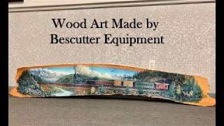 Using BesCutter Equipment to Make Wood Art [upl. by Eadie]