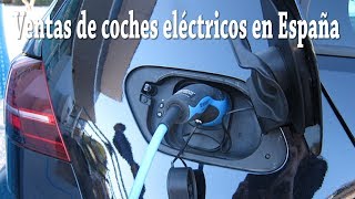 Ventas de coches eléctricos en España [upl. by Yanehs]