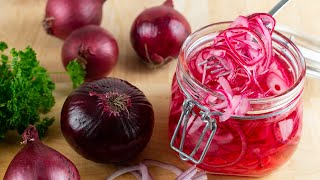 Quick Pickled Red Onions [upl. by Amiarom]