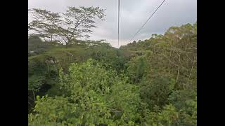 Dahilayan Adventure Park 840meter Zipline  POV  DJI Action 5 Pro [upl. by Yecak51]