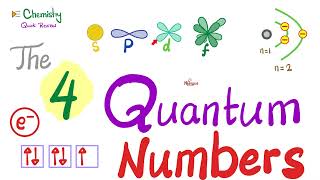 The Four Quantum Numbers  Explained Clearly  Chemistry and Physics [upl. by Colan948]