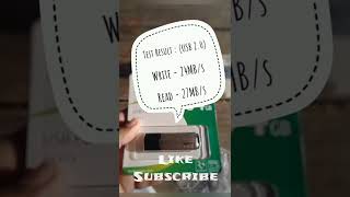 Apacer Ah353 64GB Pendrive Unboxing amp Speed Test [upl. by Brandi865]