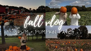 GRWM for Pumpkin Patch chaotic [upl. by Bramwell]