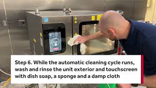 How to Clean a Convotherm Combi Oven [upl. by Reisinger723]