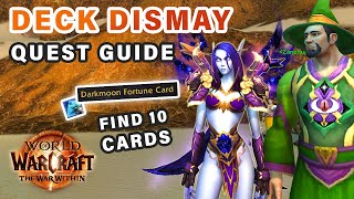 How to do quotDeck Dismayquot Quest for Case of Misfortune  20th Anniversary Event ► WOW The War Within [upl. by Artemisia537]