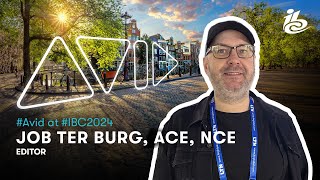 Avid at IBC 2024 — Job Ter Burg ACE NCE [upl. by Ominoreg926]