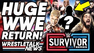 HUGE WWE RETURN LEAKED New SmackDown Boss  WrestleTalk [upl. by Enelhtac2]