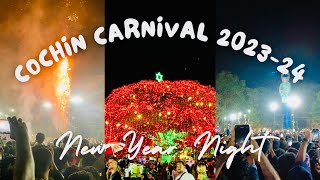 Cochin Carnival 202324  New Year Celebration Full Video [upl. by Aneetsirk709]