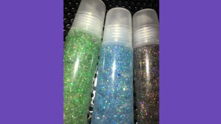 DIY Glitter Lip Gloss New Colors [upl. by Sternberg]