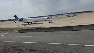 Deicing of Airlines in Dulles International Airport Washington DC [upl. by Malca]