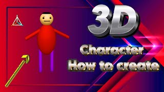 Comedy Character how to create 3d model [upl. by Muire24]