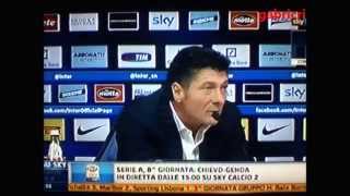 Mazzarri lite con giornalista prima di Cesena Inter 0 1 Icardi gol [upl. by Alleber163]