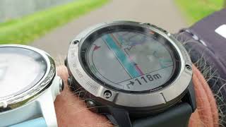 Garmin Fenix 6 NAVIGATING So Easy [upl. by Wilburn]