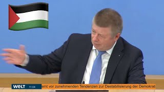 Haldenwang „Ein Kalifat wäre eine denkbare Staatsform“  Pressekonferenz [upl. by Arjan527]