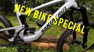 Bosch vs light EMTB geht das  NEW BIKE DAY special Santa Cruz Heckler SL XO AXS RSV [upl. by Silsbye]