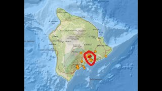 Earthquake Activity Stirring up in Hawaii again Southern California EQ Activity Friday update 67 [upl. by Sletten]