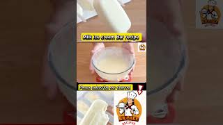 Milk ice cream Bar recipeice creamMr chef recipes [upl. by Yendroc]